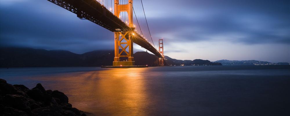 Golden Gate Bridge at Dusk, Dedicated to My Good Friend Robert Scoble